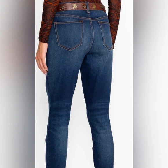 Johnny Was Mid Rise Skinny Jean